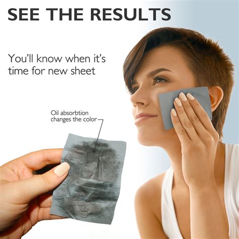 blotting sheets for oily skin.